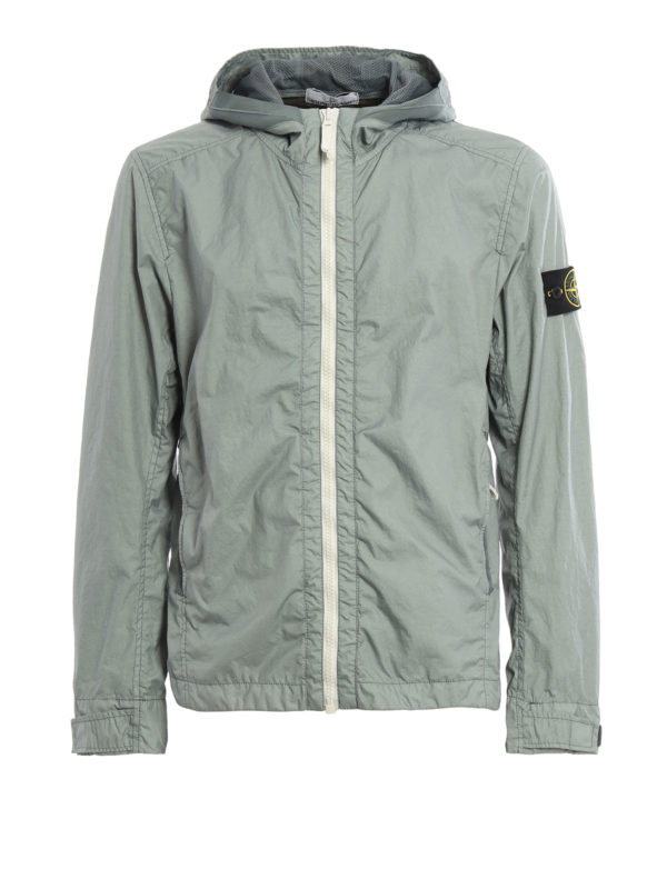 STONE ISLAND: casual jackets - Waterproof casual jacket