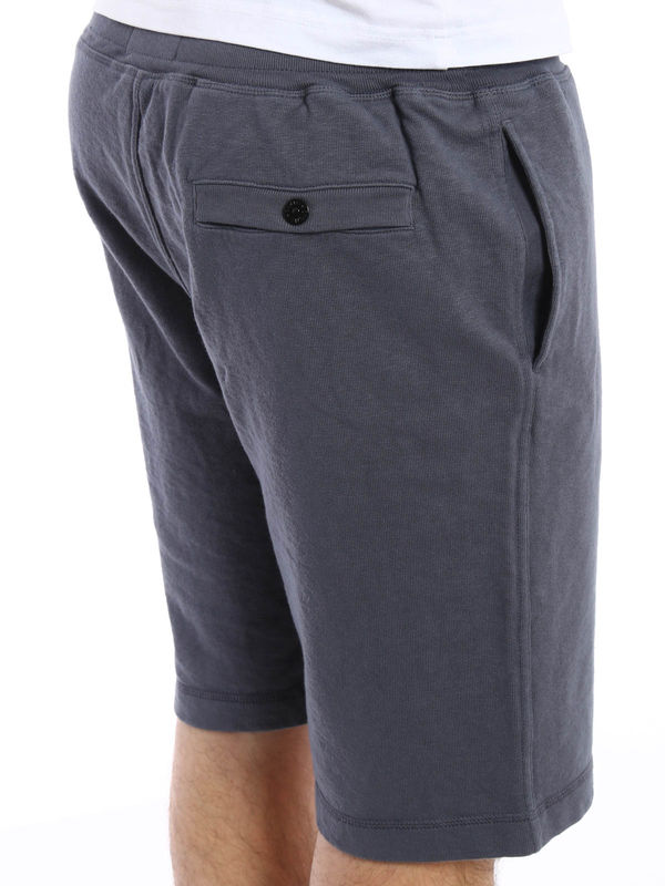 iKRIX STONE ISLAND: Cotton fleece bermuda shorts