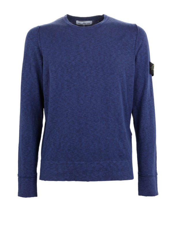 STONE ISLAND: Strickpullover mit Rundhalsausschnitt - Pullover Mit Rundhalsausschnitt