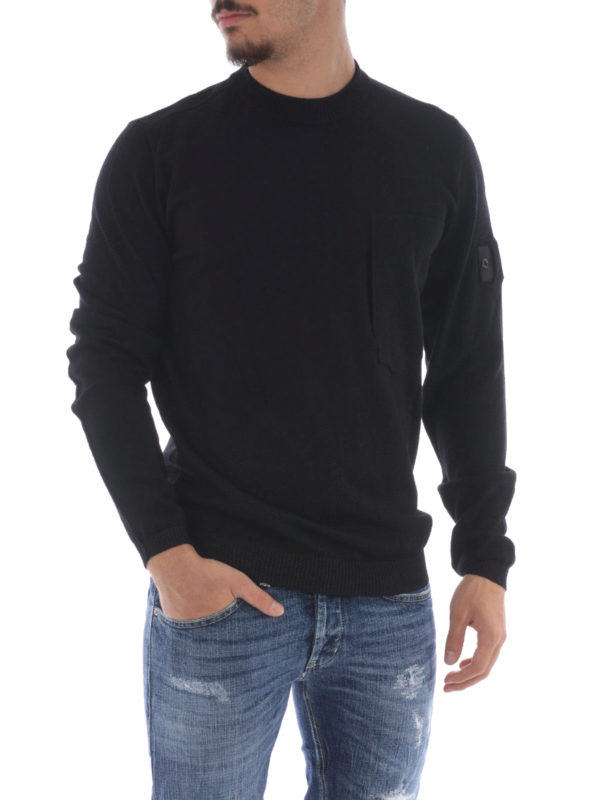 STONE ISLAND: crew necks online - Catch Pocket-Shadow Project sweater