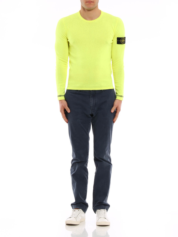 STONE ISLAND: maglia collo rotondo online - Girocollo cotone