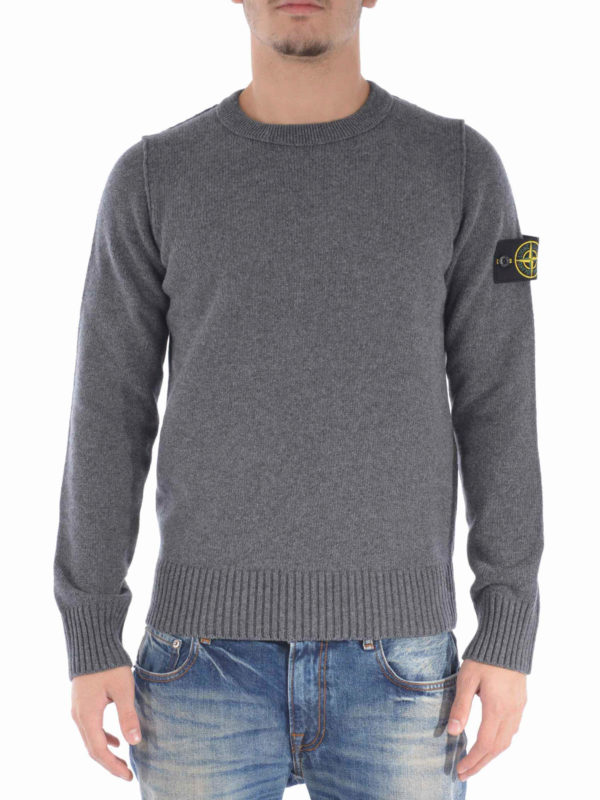 STONE ISLAND: Strickpullover mit Rundhalsausschnitt online - Pullover Mit Rundhalsausschnitt