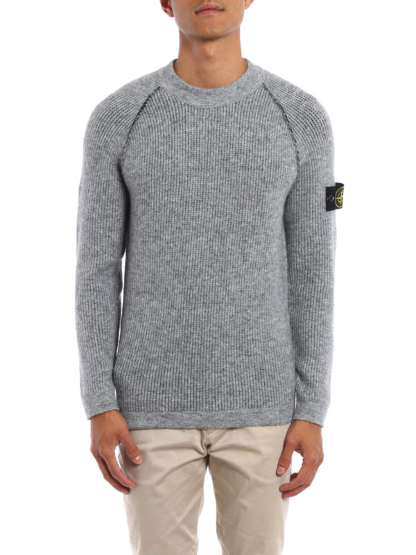 STONE ISLAND: Strickpullover mit Rundhalsausschnitt online - Pullover Mit Rundhalsausschnitt