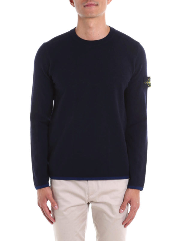 STONE ISLAND: Strickpullover mit Rundhalsausschnitt online - Pullover Mit Rundhalsausschnitt