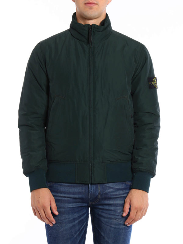 STONE ISLAND: ダウンジャケット online - ダウンコート メンズ - 緑