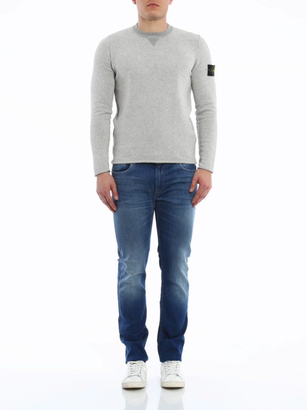 STONE ISLAND: Jeans pitillos online - Vaqueros Pitillos Lavados