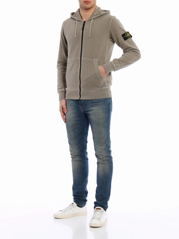 STONE ISLAND: Sweatshirts und Pullover online - Sweatshirt Und Pullover - Grün