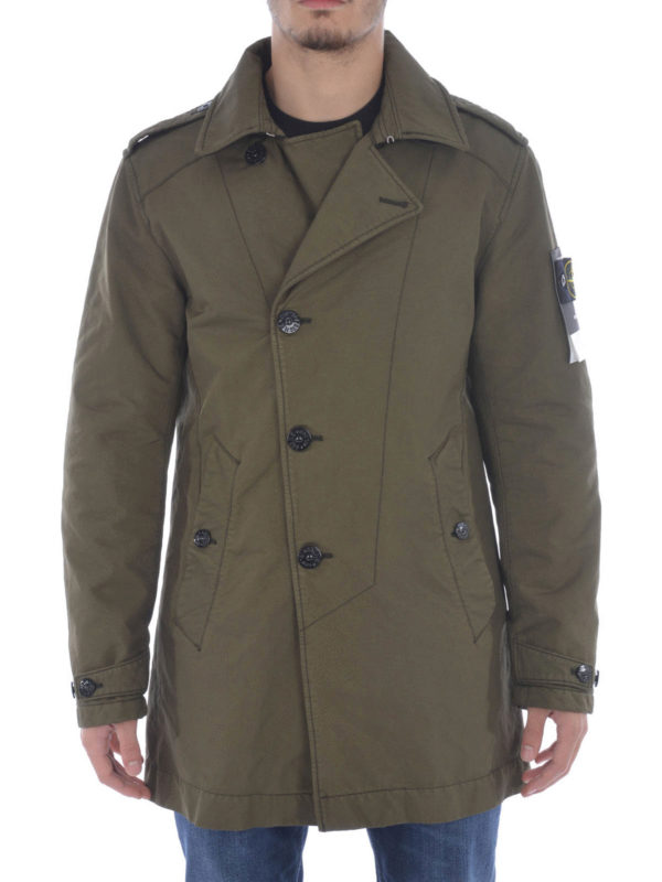 STONE ISLAND: trench coats online - DAVID-TC TRENCH COAT