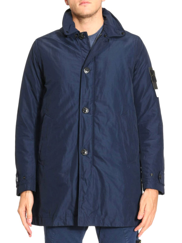 STONE ISLAND: Trenchcoats online - Trenchcoat - Blau