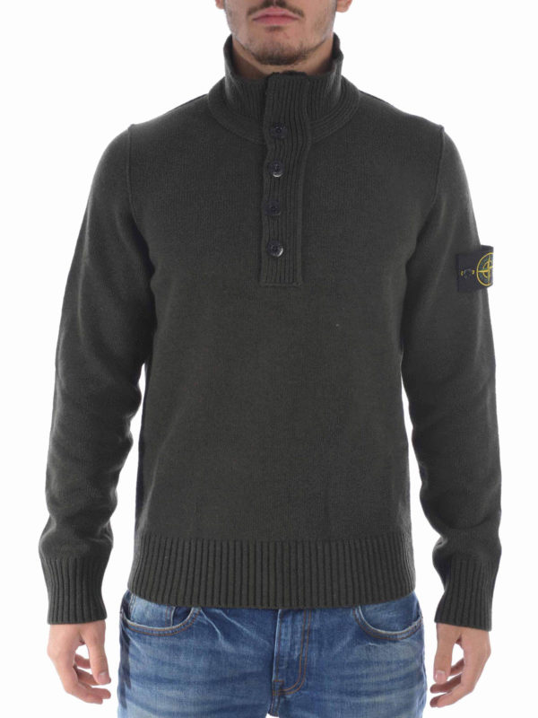 STONE ISLAND: Rollkragenpullover  und Polo-Ausschnitt online - Rollkragen-/Polo-Ausschnitt Sweater