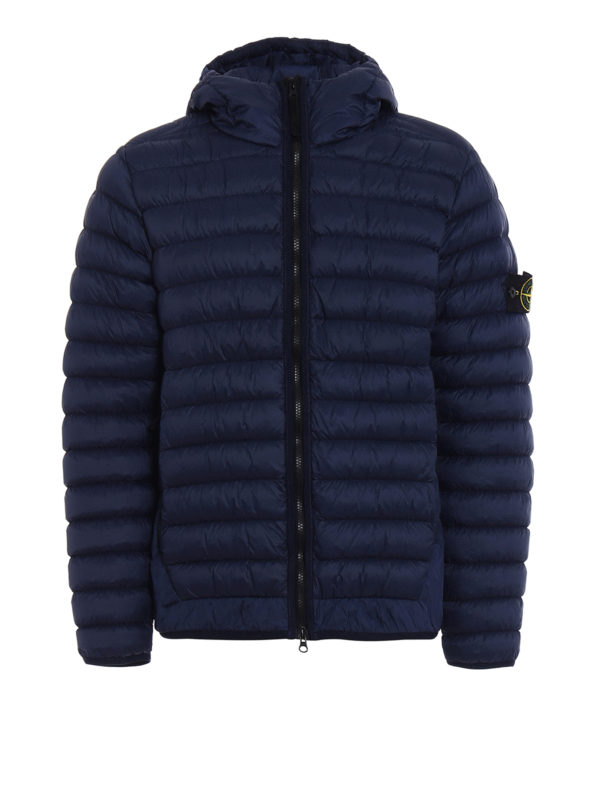 STONE ISLAND: Vestes-rembourrees - Blouson Rembourré - Bleu