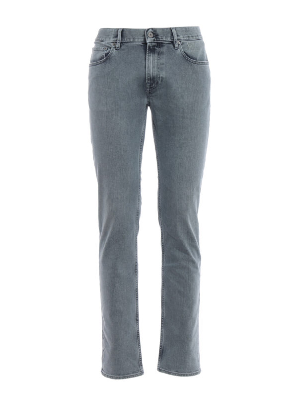 STONE ISLAND: skinny jeans - SK bleach stone washed skinny jeans