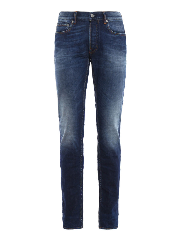 STONE ISLAND: Jeans Rectos - Vaqueros Rectos Slim