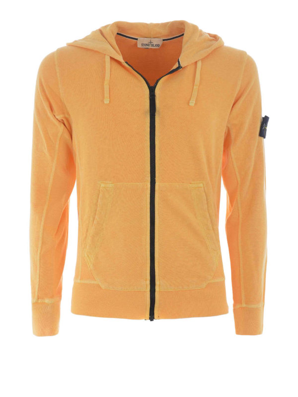 STONE ISLAND: Sweatshirts und Pullover - Sweatshirt Und Pullover - Orange