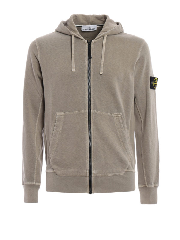 STONE ISLAND: Sweatshirts und Pullover - Sweatshirt Und Pullover - Grün