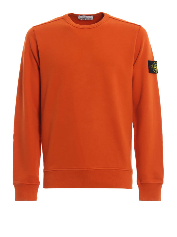 STONE ISLAND: Sweatshirts und Pullover - Sweatshirt - Orange