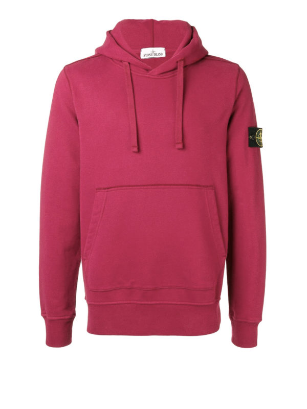 STONE ISLAND: Sudaderas y suéteres - Sudadera - Rojo