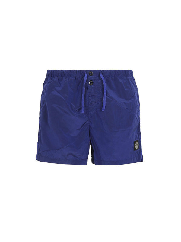 STONE ISLAND: Badeanzüge und Badehosen - Badehose - Blau