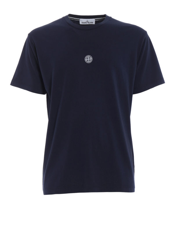 Stone Island Graphic Eight dark blue T-shirt - Men|2NS87V0026