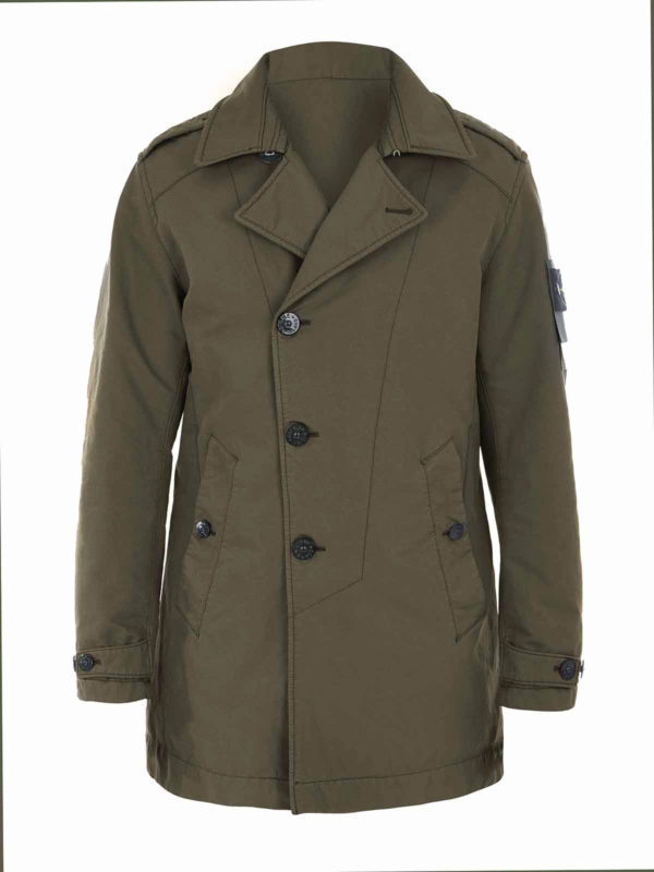 STONE ISLAND: trench coats - DAVID-TC TRENCH COAT