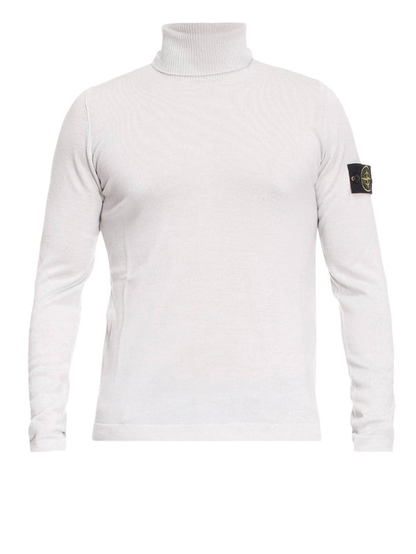 STONE ISLAND: Cuellos altos y polos - Wool turtleneck