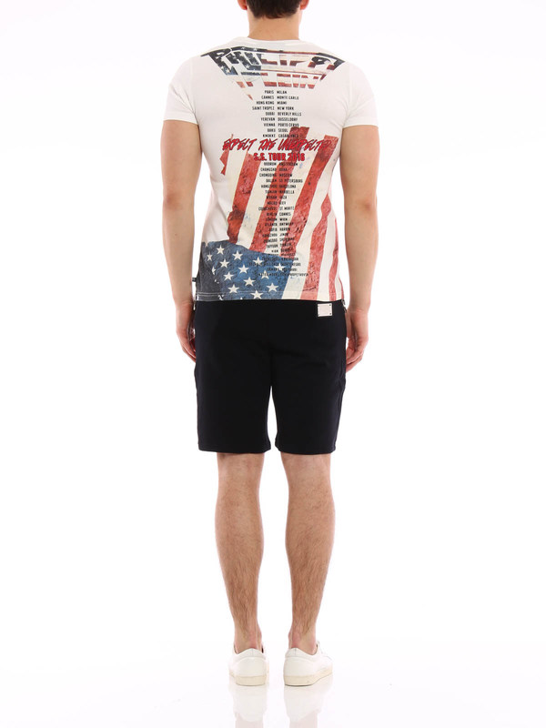 Street skull tracksuit  shorts shop online: PHILIPP PLEIN