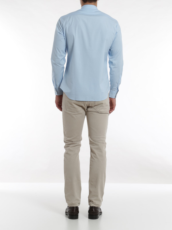 Hemd Fur Herren - Hellblau shop online: BURBERRY