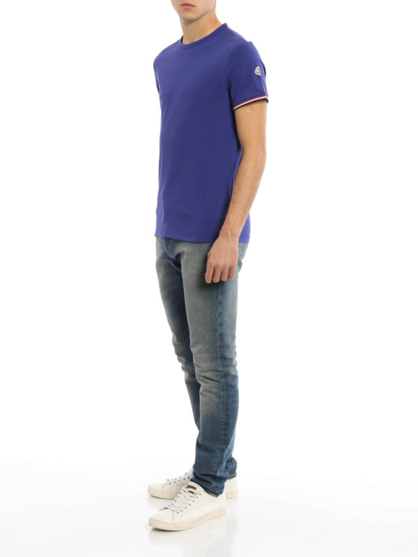 Stretch cotton Tee shop online: MONCLER