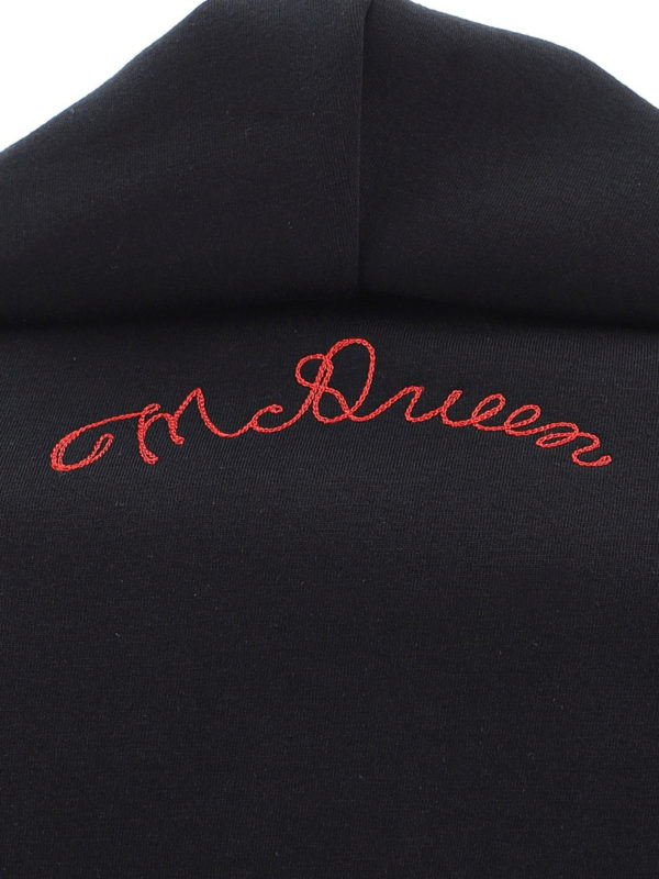Stretch denim jacket shop online: ALEXANDER MCQUEEN