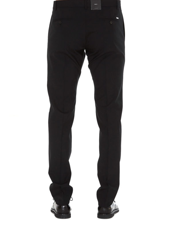 Pantaloni in lana stretch shop online: DSQUARED2