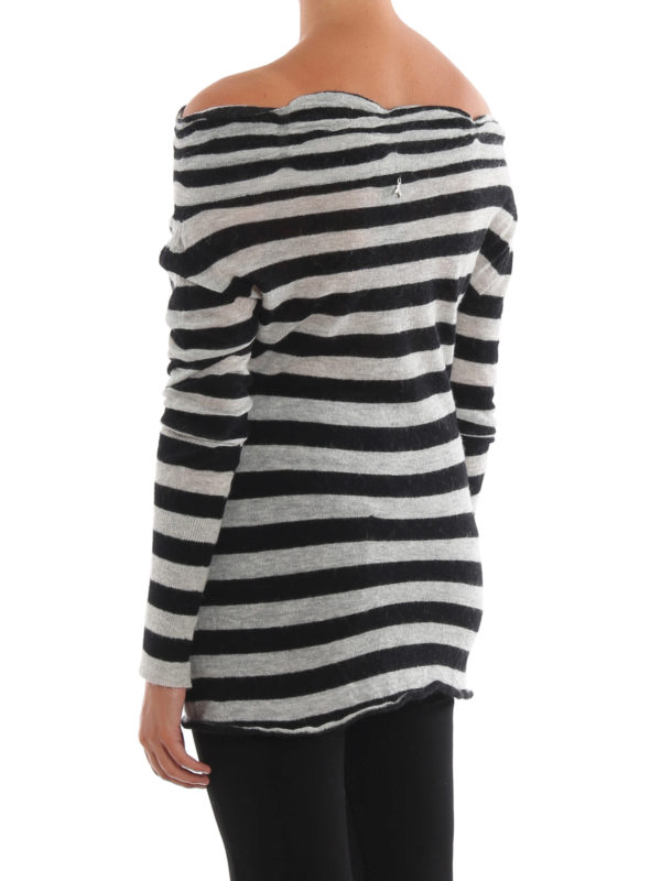 U-Boot-Pullover - Gestreift shop online: PATRIZIA PEPE