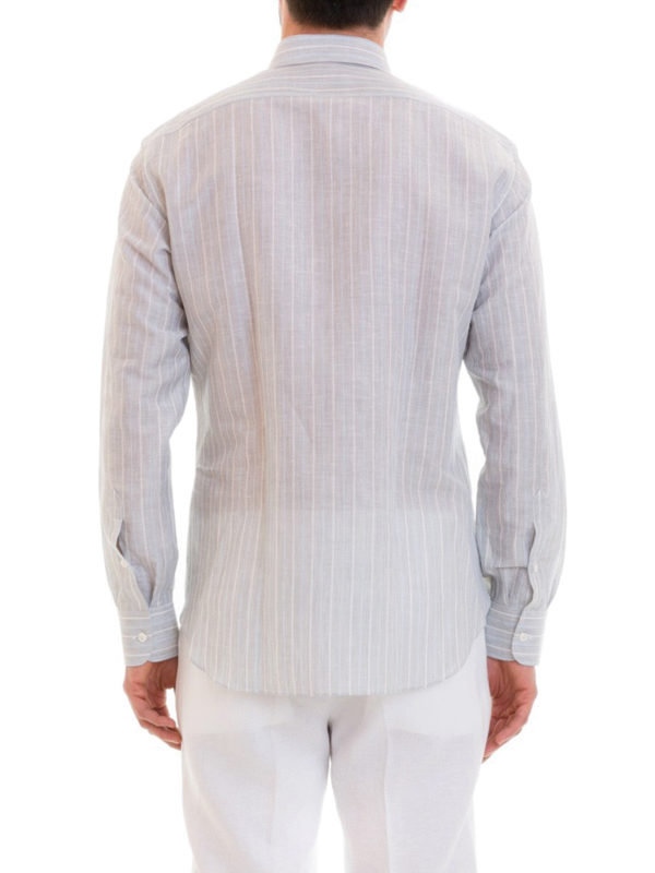 Hemd - Hellgrau shop online: BRIONI
