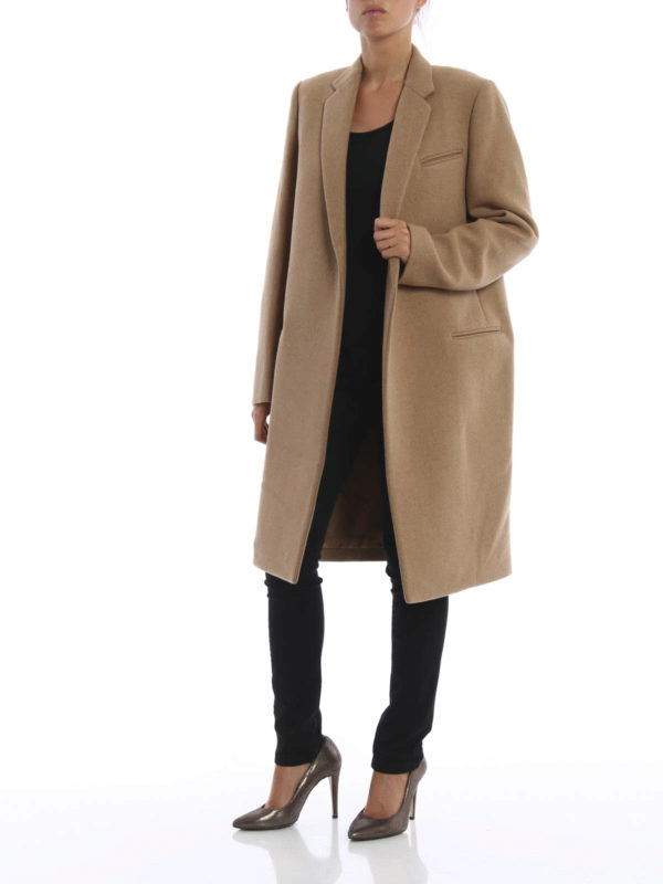 Structured wool coat shop online: CELINE
