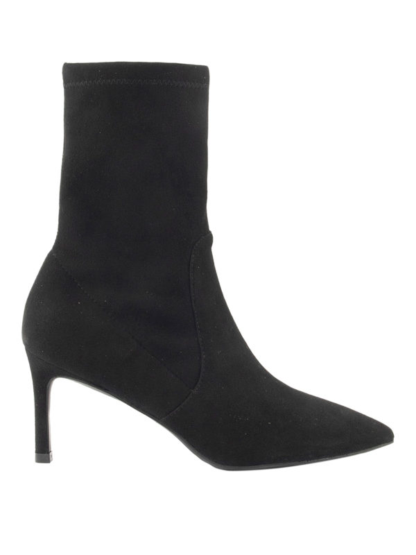 Ankle boots Stuart Weitzman - Wren 75 stretch suede ankle boots - S5813