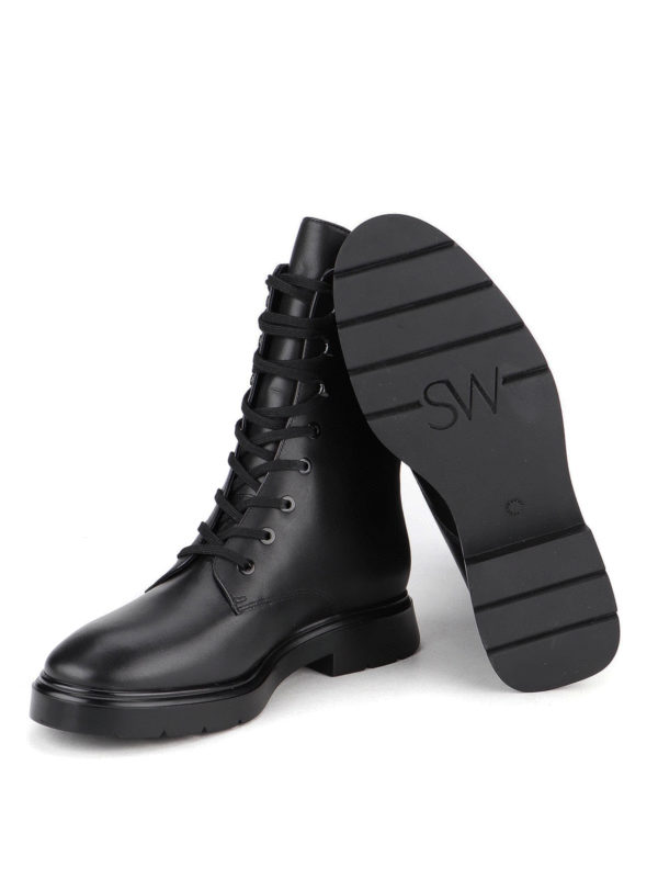 Stuart Weitzman buy online Calfskin combat boots