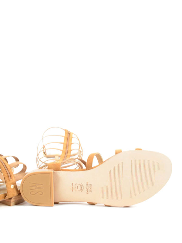 Stuart Weitzman buy online Gladiator suede sandals