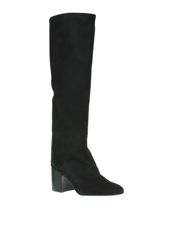 Stuart Weitzman: boots online - Tubo suede to-the-knee boots