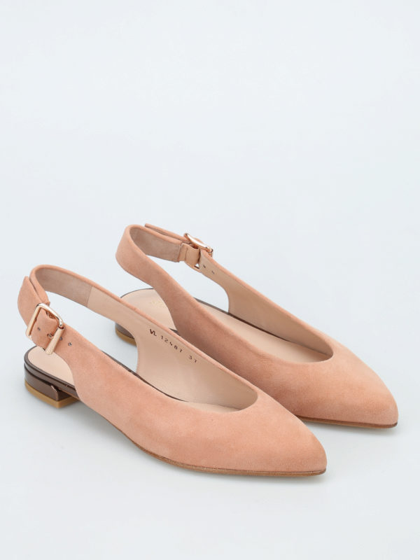 Stuart Weitzman: flat shoes online - Heidi slingback flat shoes