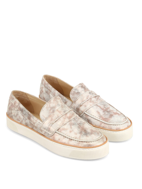 Stuart Weitzman: Loafers & Slippers online - Lounge leather slip-ons