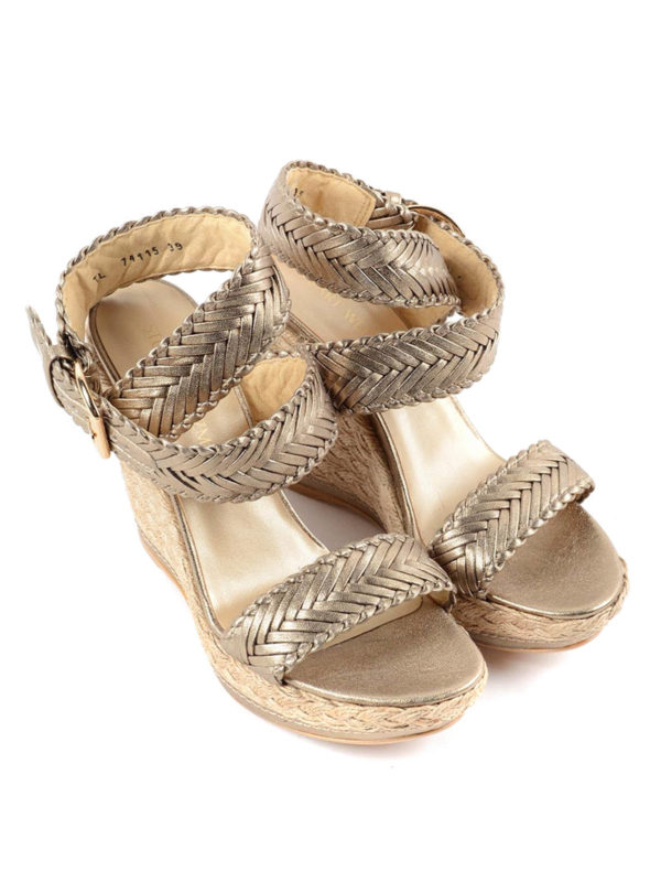 Stuart Weitzman: sandals - Elixir wedge sandals