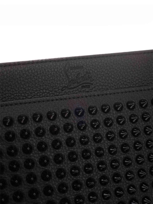 クラッチバッグ - 黒 shop online: CHRISTIAN LOUBOUTIN
