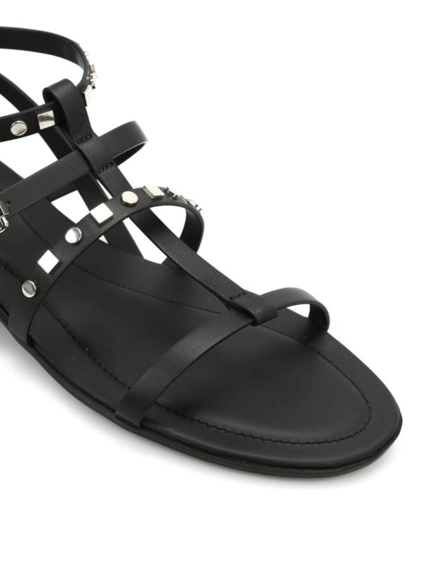 Studded sandals shop online: TOD