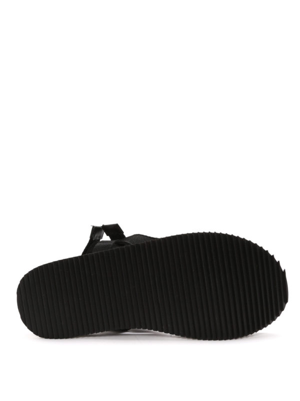 Studded velcro sandals shop online: DSQUARED2