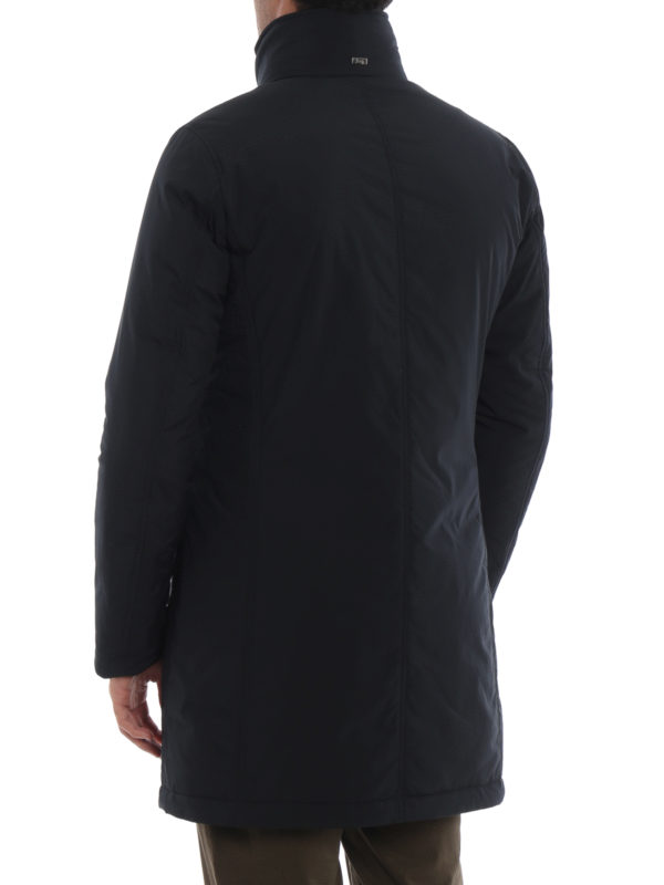 Sub-Zero padded short trench coat shop online: HERNO