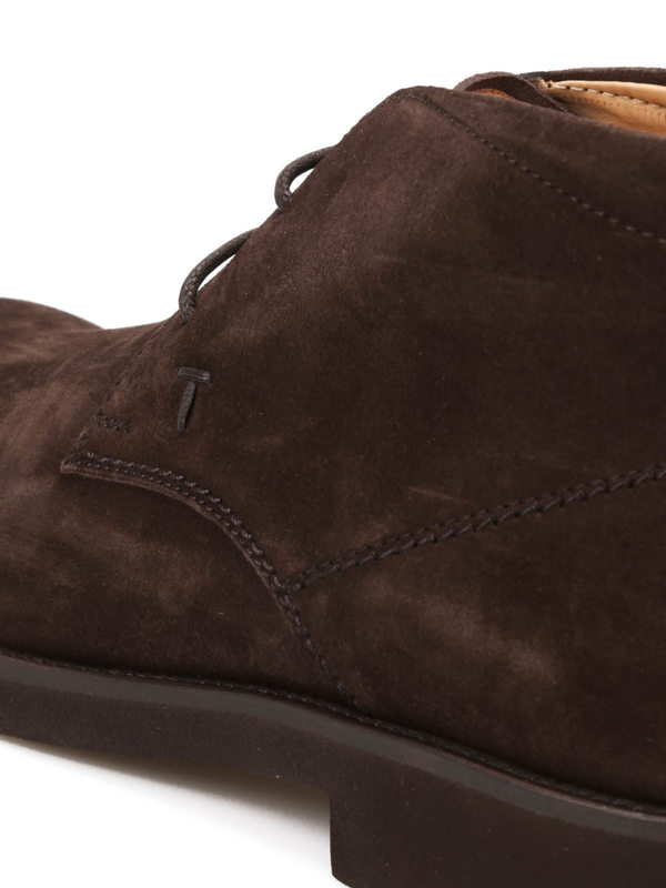Suede desert boots shop online: TOD