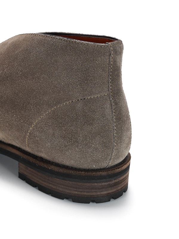 Suede lace-up shoes shop online: SANTONI