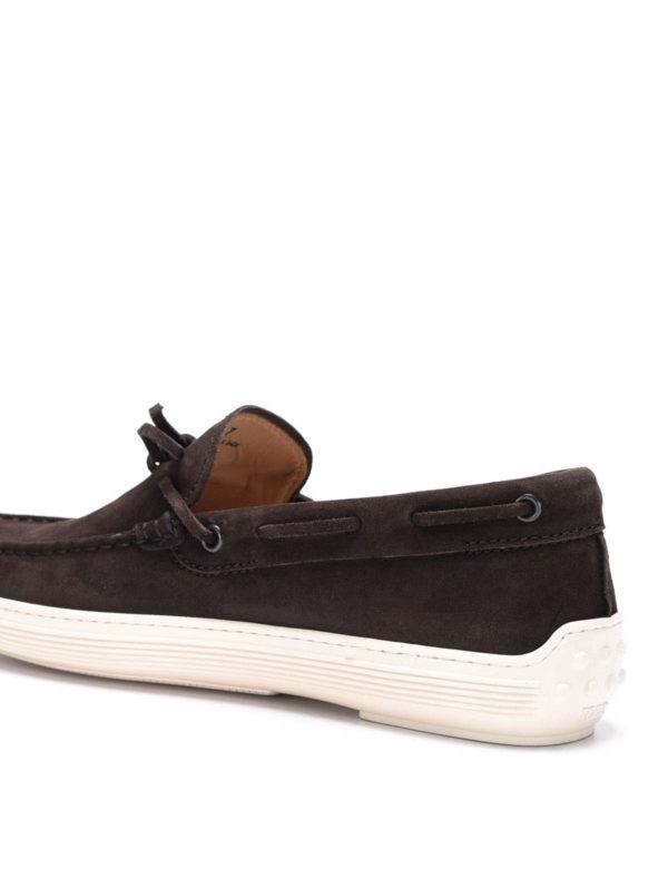 Suede loafers shop online: TOD