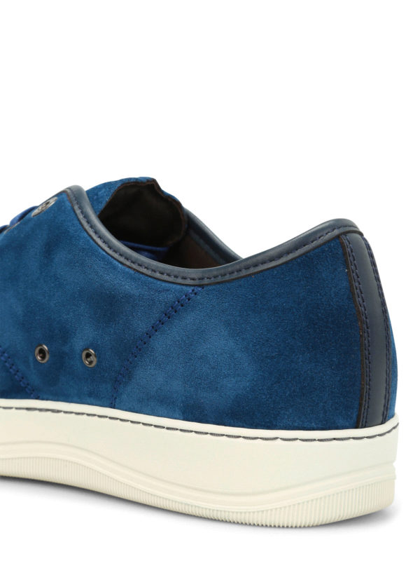 Suede trainers shop online: LANVIN