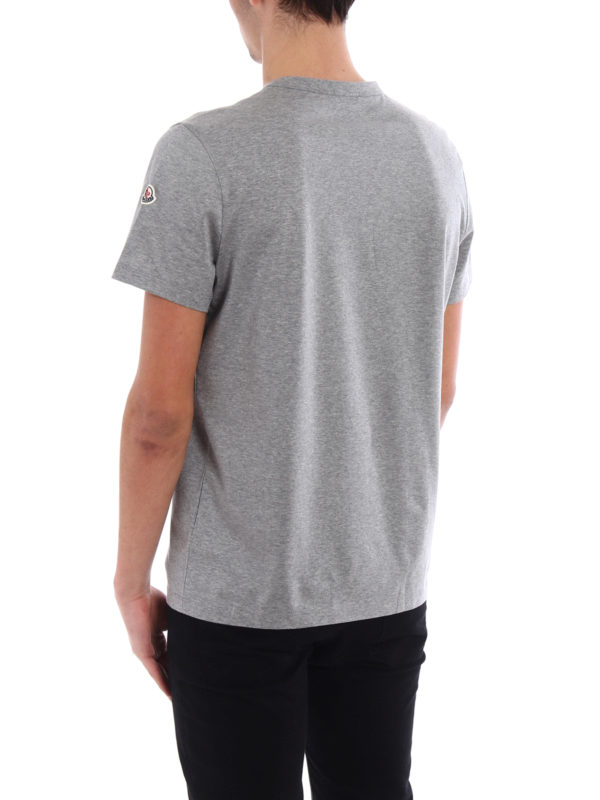 T-Shirt - Grau shop online: MONCLER