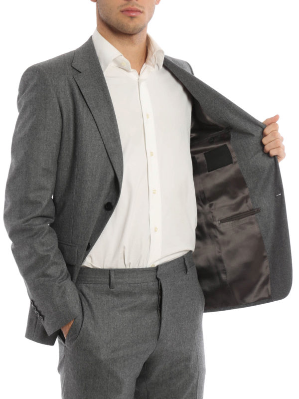 Eleganter Anzug Fur Herren - Grau shop online: PRADA